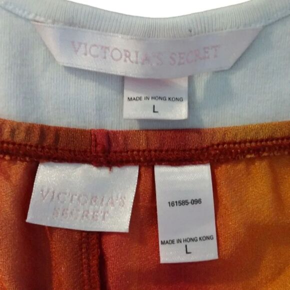 Victoria's Secret VTG 90s Y2K Tropical Tank And Pants Beach RARE Set Large - Picture 13 of 15